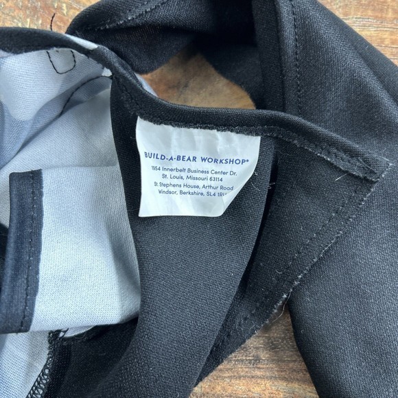 Build A Bear Star Wars Teddy Plush Black Dark Light Side Stuffed Animal 16" BABW - Picture 9 of 10